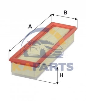 WA9754 WIX FILTERS Фільтр повітряний WIX