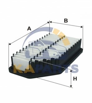 WA9772 WIX FILTERS Фільтр повітря