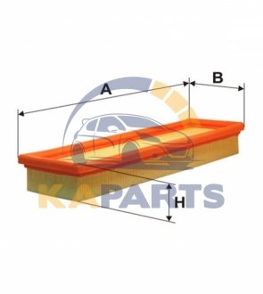 WA6245 WIX FILTERS Фільтр повітря