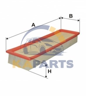 WA9452 WIX FILTERS Фільтр повітря