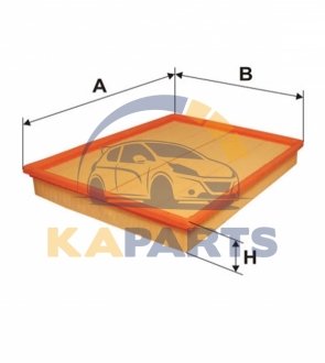 WA6214 WIX FILTERS Фільтр повітря