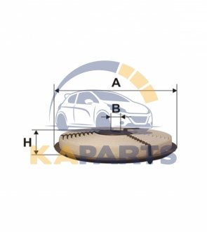 WA6044 WIX FILTERS Фільтр повітря