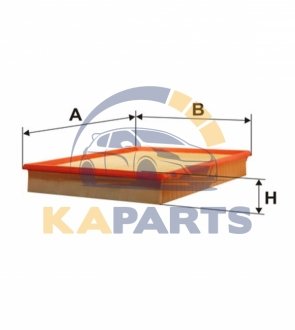 WA6783 WIX FILTERS Фільтр повітря