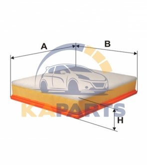 93364E WIX FILTERS Фільтр повітря