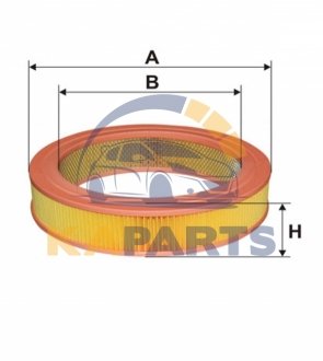 WA6426 WIX FILTERS Фільтр повітря