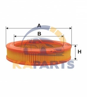 WA6394 WIX FILTERS Фільтр повітря