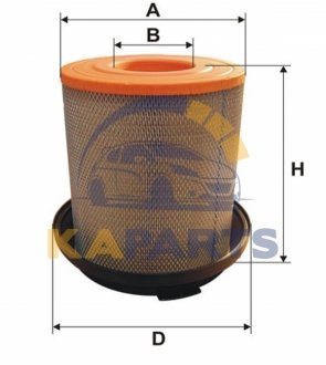 93157E WIX FILTERS Фильтр воздушный