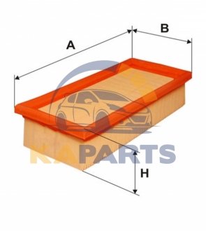 WA6176 WIX FILTERS Фільтр повітря