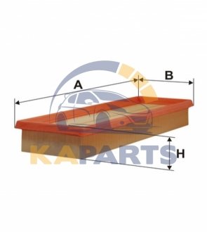 WA6684 WIX FILTERS Фільтр повітря