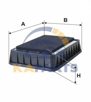 WA9620 WIX FILTERS Фильтр воздуха