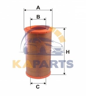 WA6526 WIX FILTERS Фільтр повітря