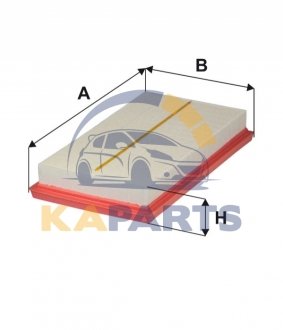 WA9879 WIX FILTERS Воздушный фильтр