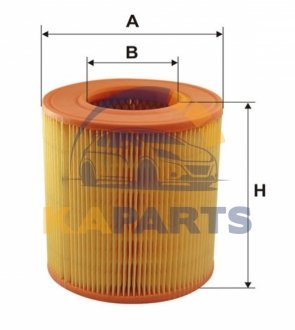 WA9502 WIX FILTERS Фильтр воздушный