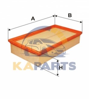 WA6583 WIX FILTERS Фильтр воздушный