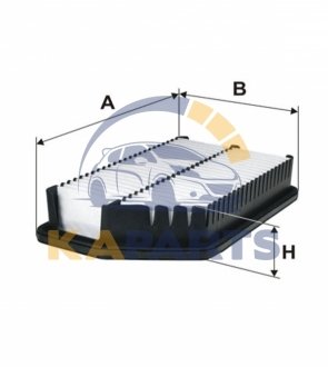 WA9775 WIX FILTERS Фільтр повітря