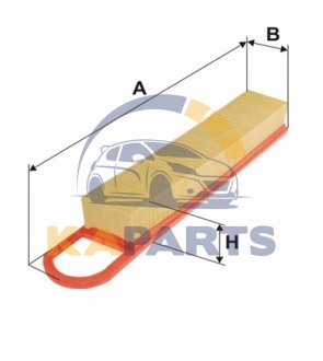 WA9596 WIX FILTERS Фільтр повітря