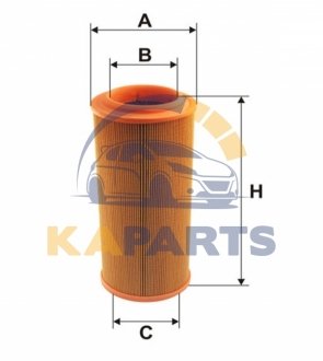 WA6445 WIX FILTERS Фільтр повітря