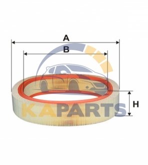 WA6379 WIX FILTERS Фільтр повітря