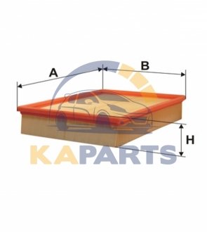WA9495 WIX FILTERS Фільтр повітря
