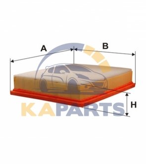 WA9499 WIX FILTERS Фільтр повітря