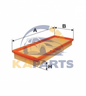 WA6161 WIX FILTERS Фільтр повітря