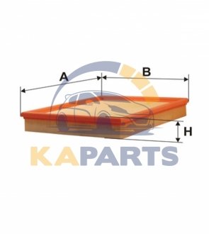 WA6764 WIX FILTERS Фильтр воздушный