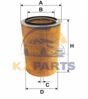 93114E WIX FILTERS Фільтр повітря