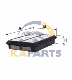 WA6731 WIX FILTERS Фільтр повітря