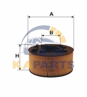 WA9486 WIX FILTERS Фильтр воздуха