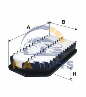 WA9762 WIX FILTERS Фільтр повітря