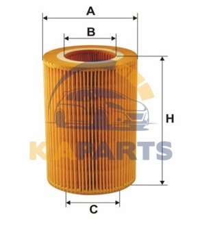 WA6568 WIX FILTERS Фільтр повітря