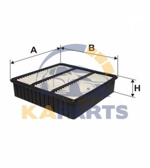 WA6362 WIX FILTERS Фільтр повітря