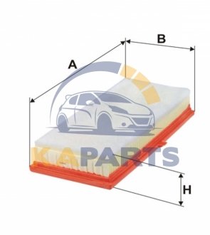 WA9652 WIX FILTERS Фільтр повітря