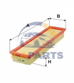 WA9735 WIX FILTERS Фильтр воздушный