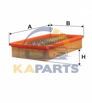 WA6173 WIX FILTERS Фільтр повітря