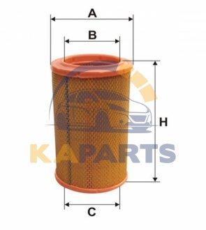 WA6456 WIX FILTERS Фильтр воздушный