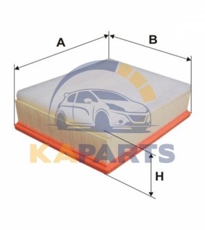 WA9555 WIX FILTERS Фільтр повітря