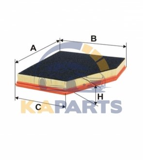 WA9610 WIX FILTERS Фільтр повітря