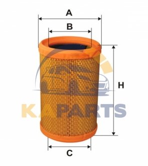 WA6501 WIX FILTERS Фільтр повітря