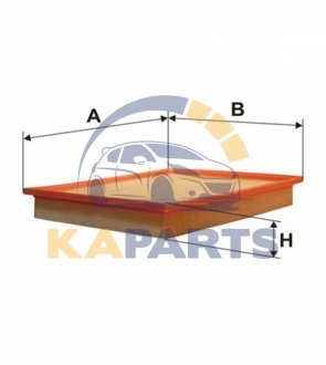 WA6248 WIX FILTERS Фільтр повітря