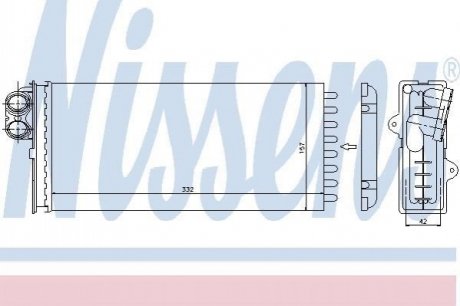 73375 NISSENS Отопитель