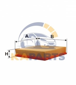 WA6537 WIX FILTERS Фільтр повітря