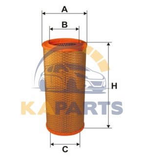 WA6435 WIX FILTERS Фільтр повітря