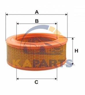 93334E WIX FILTERS Фильтр воздуха