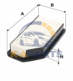 WA9743 WIX FILTERS Фільтр повітря