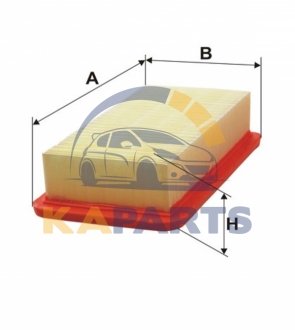 WA9615 WIX FILTERS Фільтр повітря