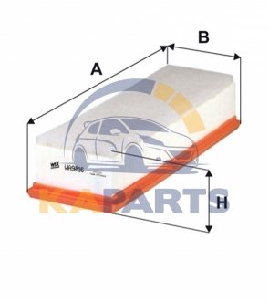 WA9816 WIX FILTERS Фільтр повітря