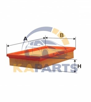 WA6364 WIX FILTERS Фильтр воздуха
