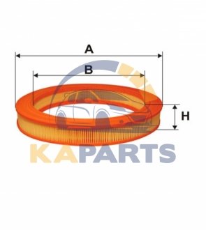 WA6391 WIX FILTERS Фільтр повітря