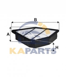 WA9854 WIX FILTERS Фильтр воздуха